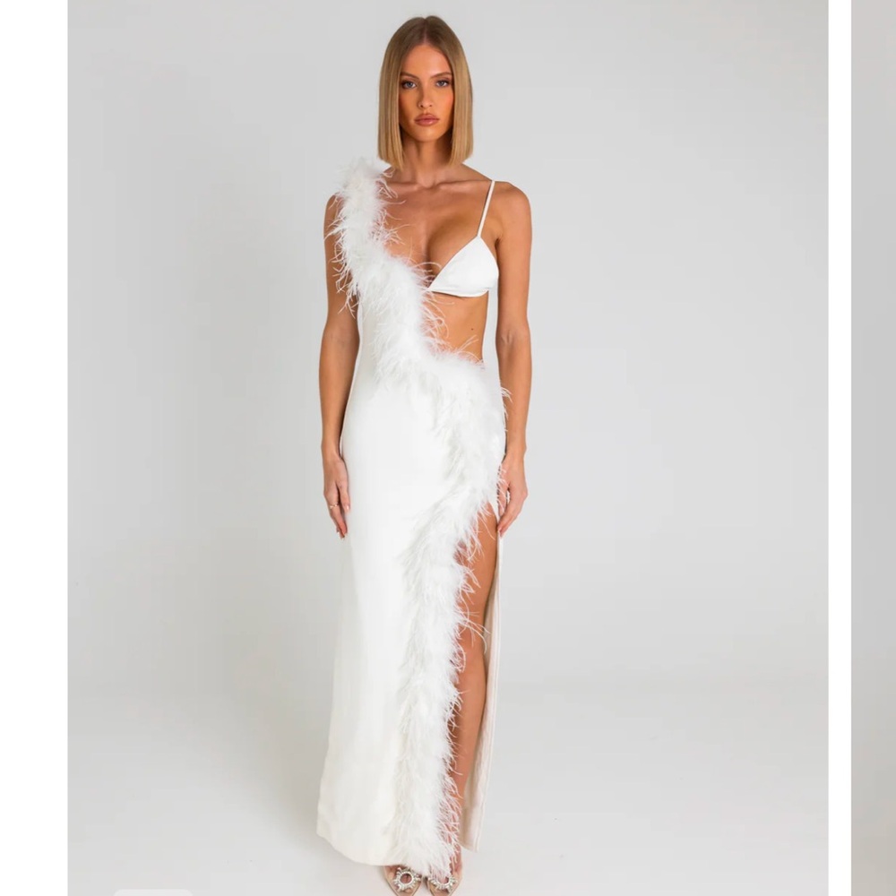 Melrose Haus: Calabasas Ivory Dress